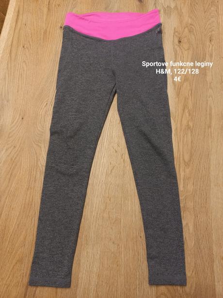 Sportove funkcne leginy, h&m, 122/128, h&m,122