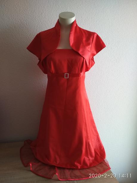 Saténové šaty, krisline,42