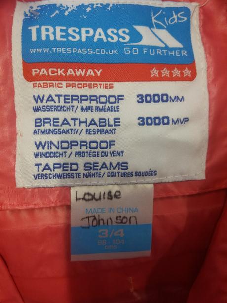 Bunda vodný stĺpec 3000mm, 98