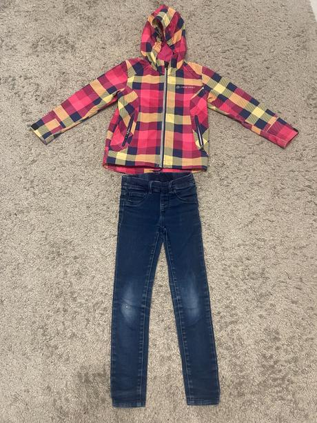 Prechodná bunda + rifle, alpine pro,116