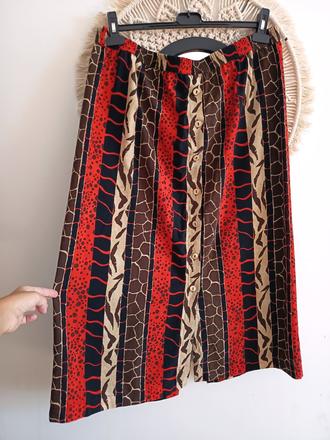 Midi sukňa jacques vert, 4xl