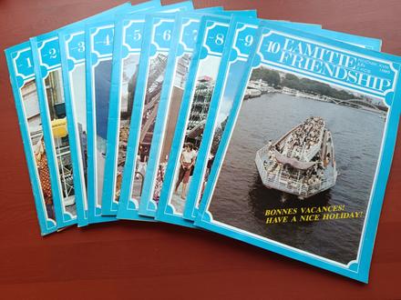 Darujem casopisy l'amitie (francuzstina/anglictin, 