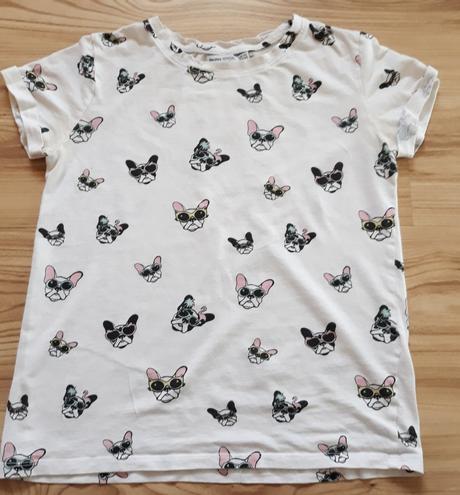 Dievčenské tričko bershka č.xs, 176