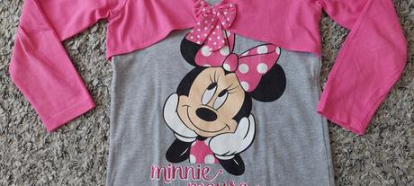Tričko minnie - dvojitý efekt, disney,128