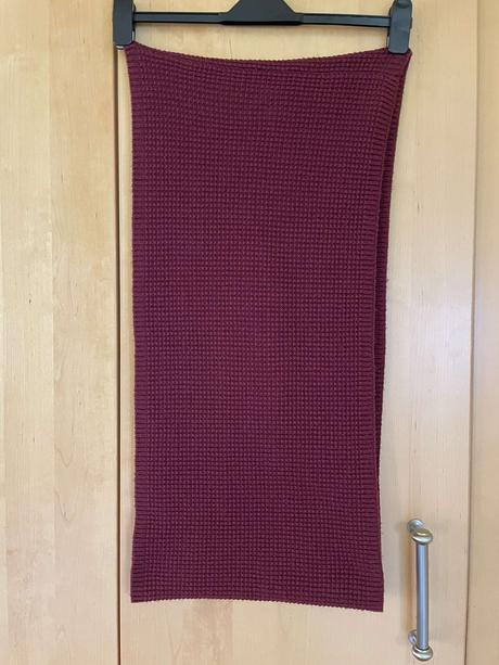 Dámsky bordový nákrčník teplý, l