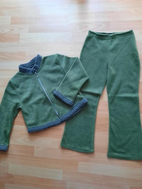 Dievčenská flísová súprava, damini,134