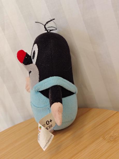 Retro plyšový maskot krtko, mu brno 12 cm 2016 -18,