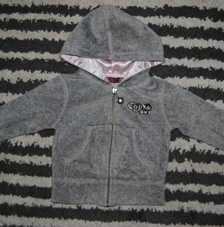 Mikroflísová mikinka na dvor, 80