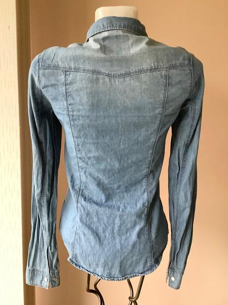 Rifľová koseľa/2, denim,xs