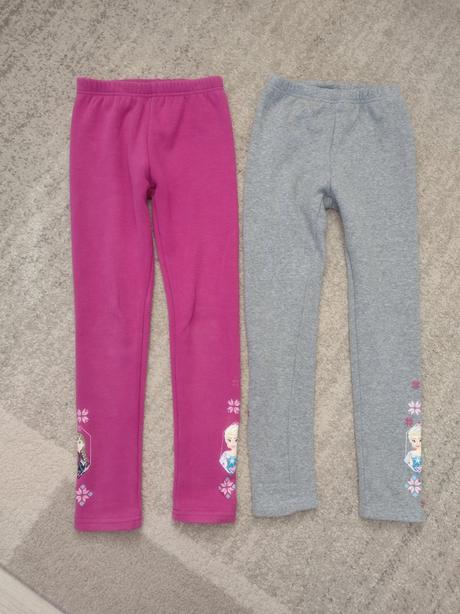Zateplené legíny frozen, disney,140