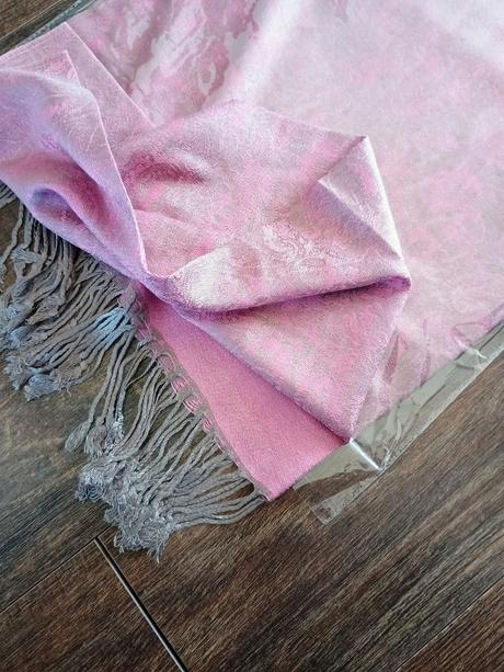 Pashmina pink rose, 