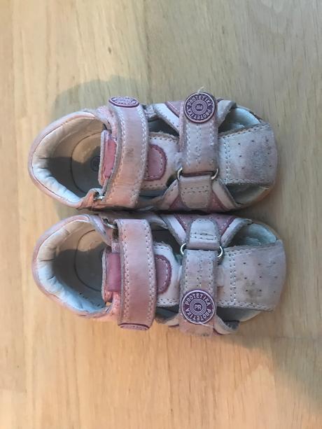 Kožené sandálky zn.protetika veľ.20, protetika,20