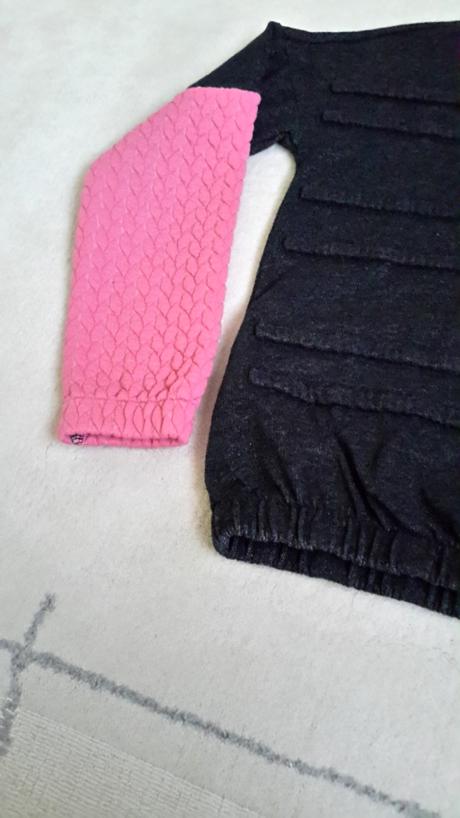 Tričko dvojfarebný rukáv, benetton,152