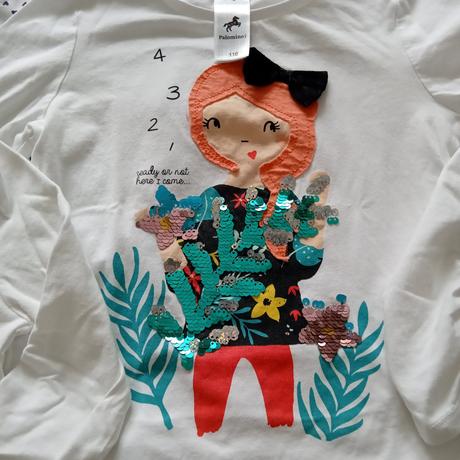 2ks tričko, palomino,116