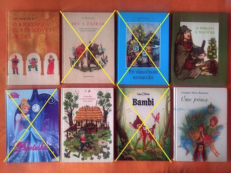 Sada 4 ks rozprávkových knižiek, 