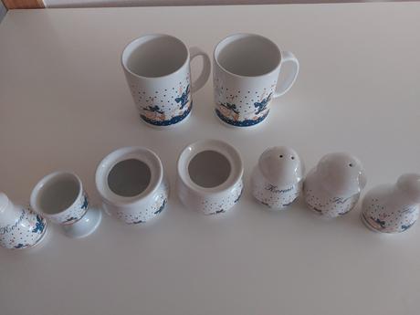 Nádoby s motívom húsky, 