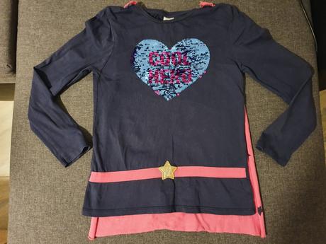 Premieňacie tričko s plášťom, palomino,140