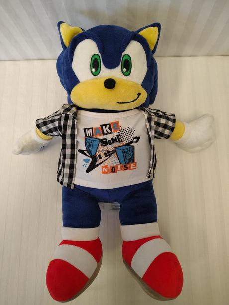 Zber. retro ježko sonic outfite, build-a-bear 2016,