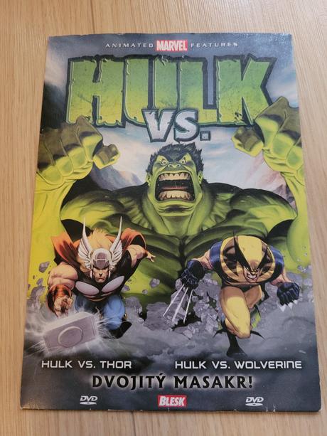 Dvd hulk vs.,