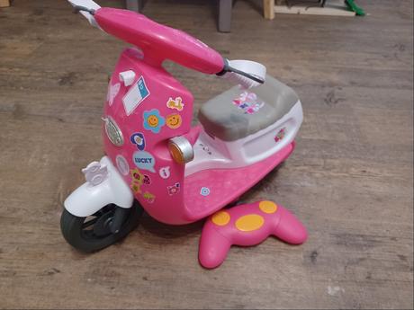 Motorka baby born na ovládanie, 