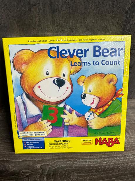 Haba mudry macko učí počítať, 