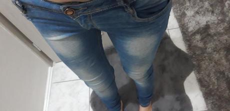 Dámske rifle, bershka,s