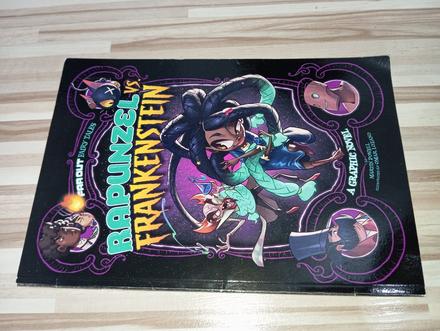 Martin powell - rapunzel vs frankenstein komix, 