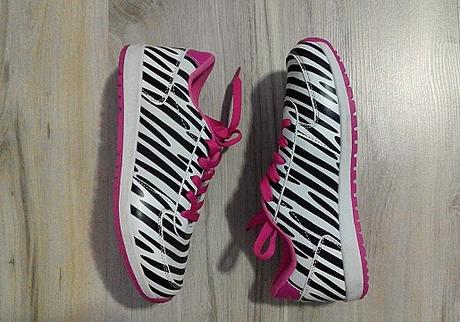Trendy zebrové tenisky, 37
