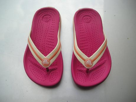 Dievcenske zabky / flip flop crocs, c10-11, crocs,29