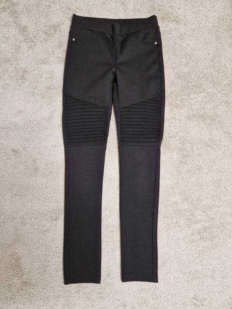 Čierne nohavice, leginy c&a 140, c&a,140