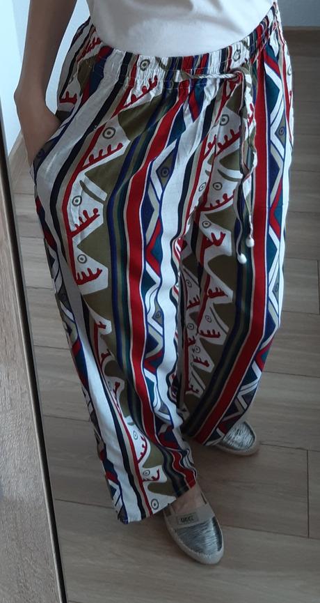 Vzorovane nohavice, m