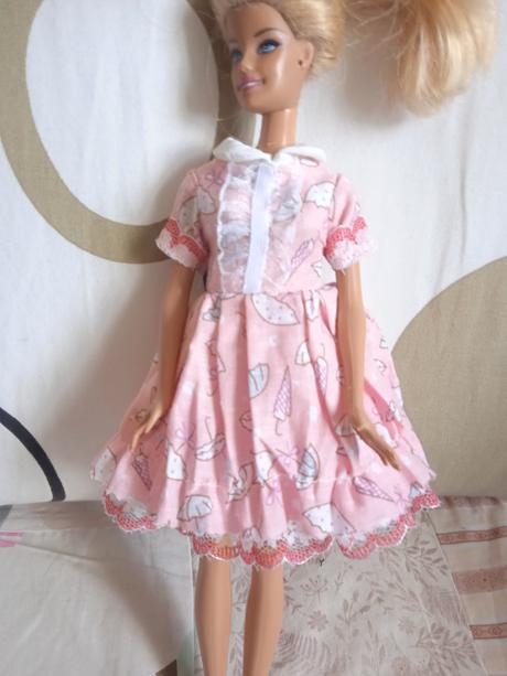 Šaty pre barbie babiku,