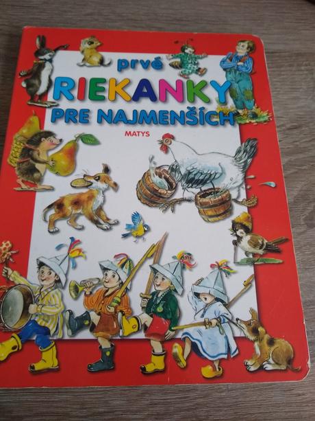 Riekanky, môj prvé obrázkový slovník, 