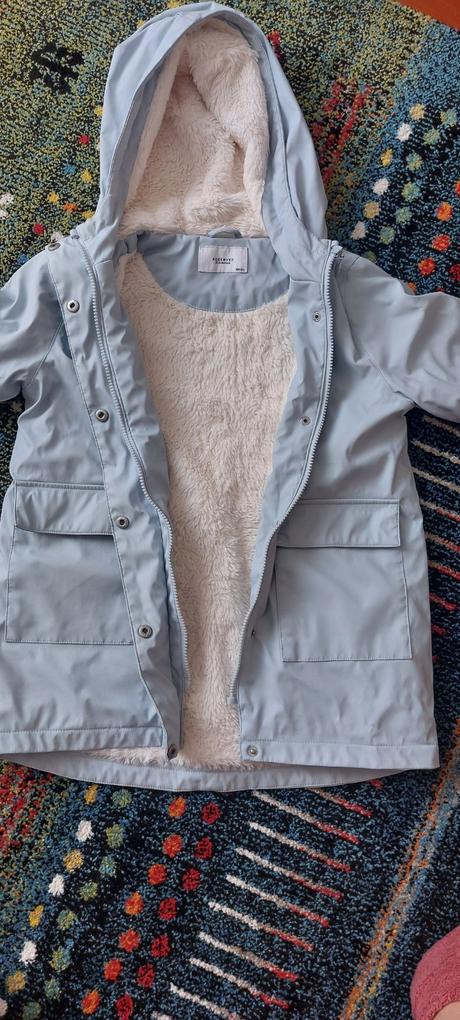 Zateplená vodeodolná bunda s kapucňou, reserved,128