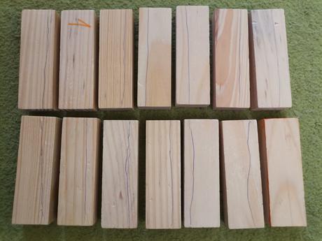 Skladacia drevená veža 46ks, 