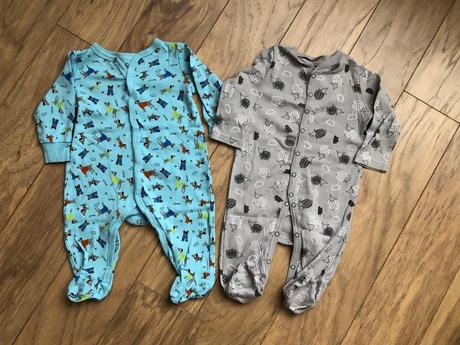 2x pyžamkový overal, pepco,68