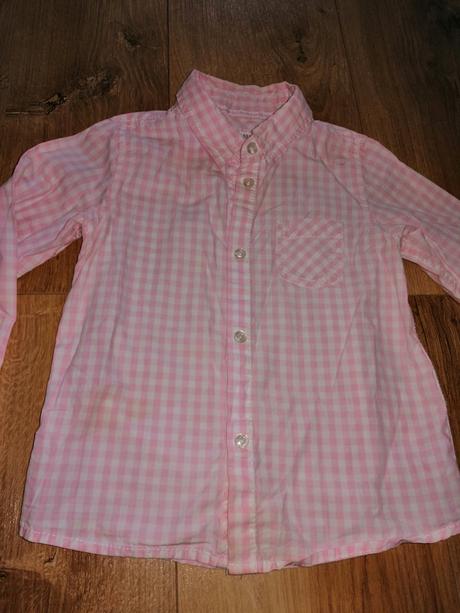 Ružova kockovana kosela, h&m,98