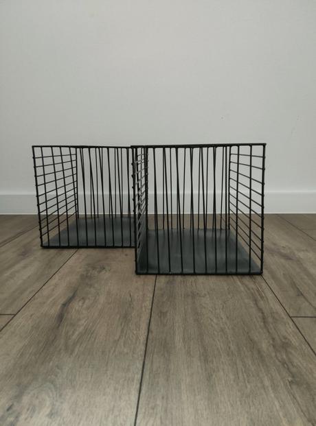 Úložné kovové košíky- 2ks, 