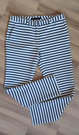 Pásikavé nohavice, zara,36