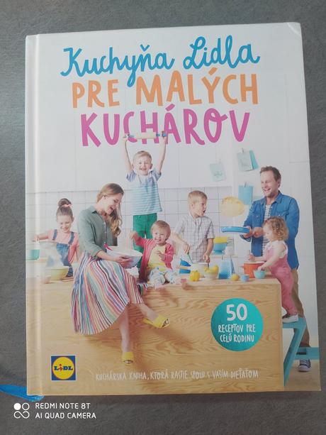Kniha lidl pre malých kuchárov,