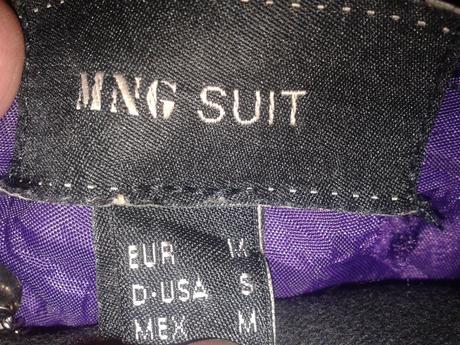 Textilný kabát, mango,s