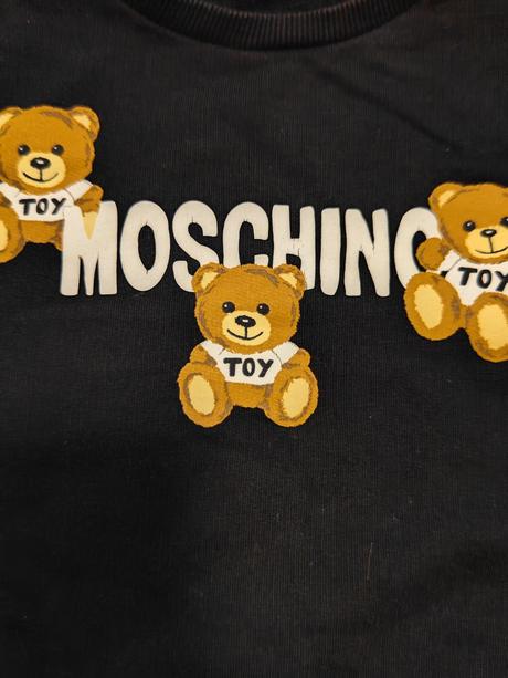 Moschino originál ikonická teplakova suprava, moschino,s