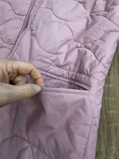 Nová zimná dievcenská bunda, vena s dopor. postou, 164