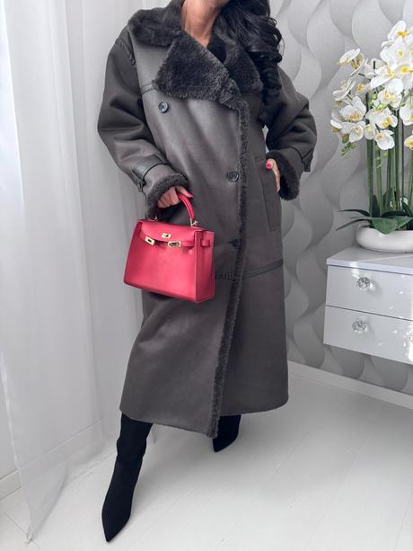 H&m - zimný kabát, h&m,s