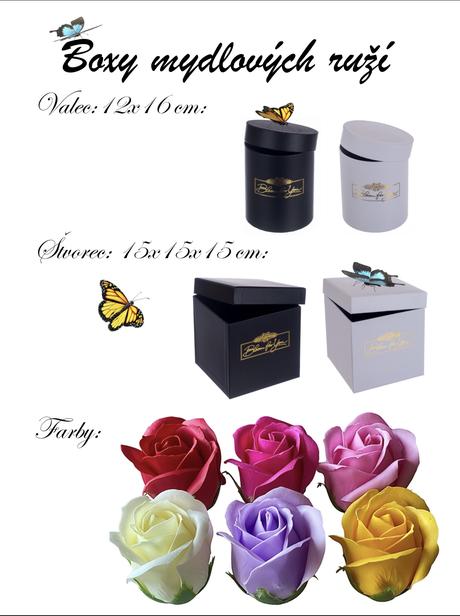 Box mydlových ruží, 