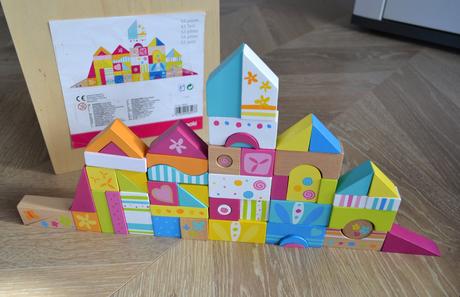 Drevená skladačka,