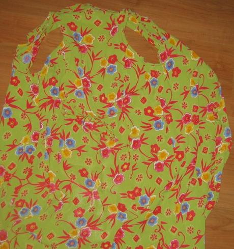 Kvietkované padavé letné šaty, h&m,158