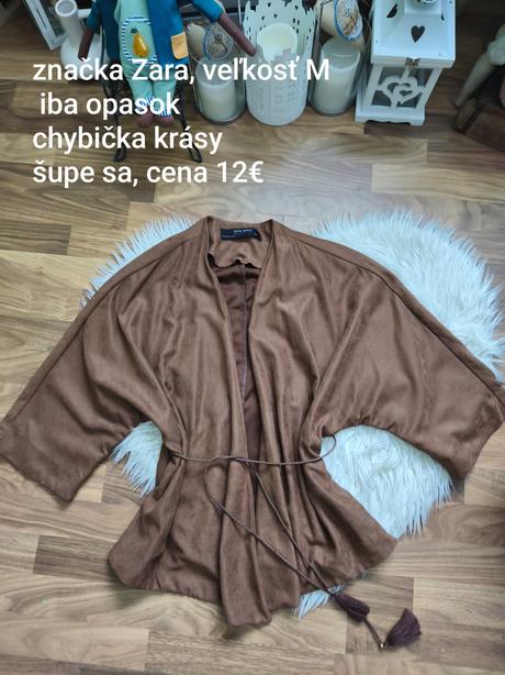 Dámsky štýlový tenký kardigan zara, zara,m