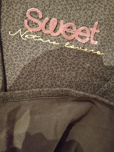 Mikinové šaty, losan,110