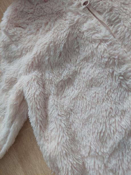 Teplý plyšový zimušný overal "jednorožec" veľ.74, marks & spencer,74